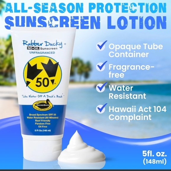 Spf 50 Sunscreen Lotion - 5 oz. - Rubber Ducky Brand - Picture 3 of 7